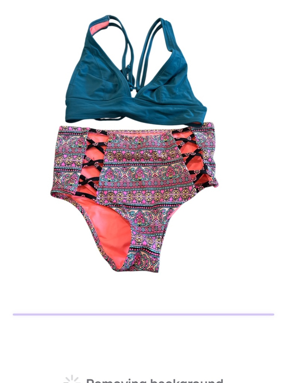 Two Piece Swimsuit Size Small Bottoms Shade Shore Top Xhilaration
